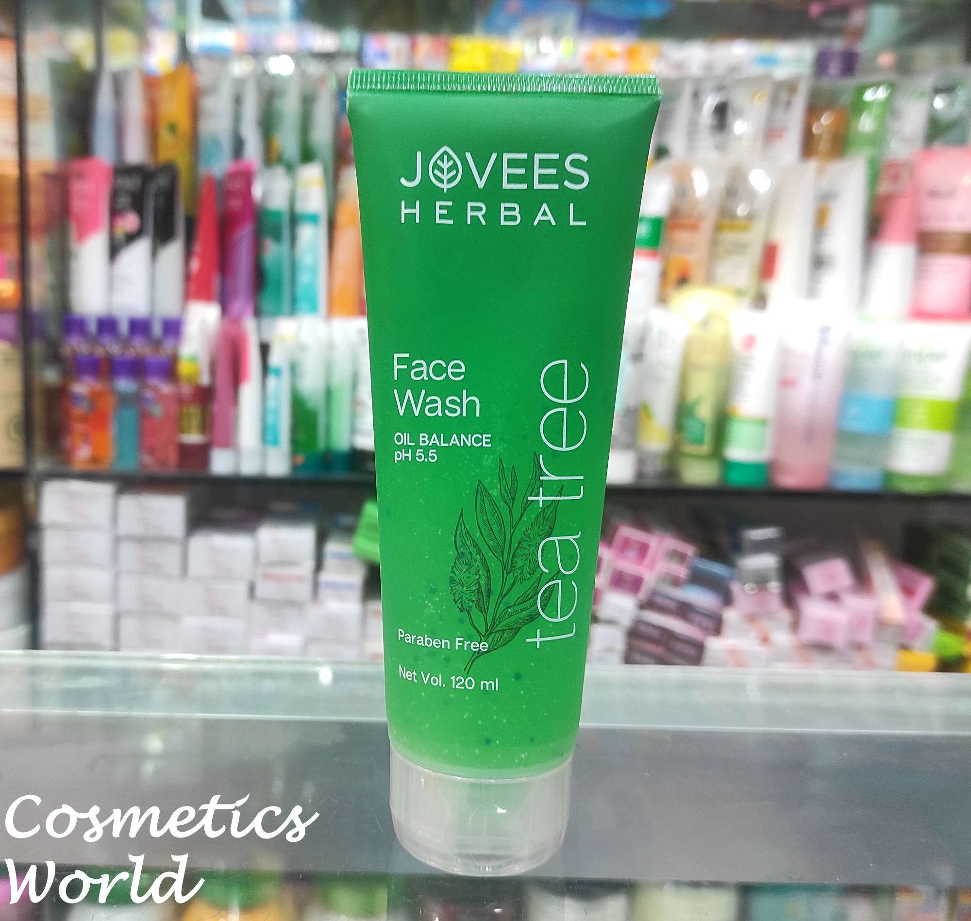 Jovees Herbal Tea Tree Oil Control Face Wash Oily & Acne Prone Skin - 100g (India)