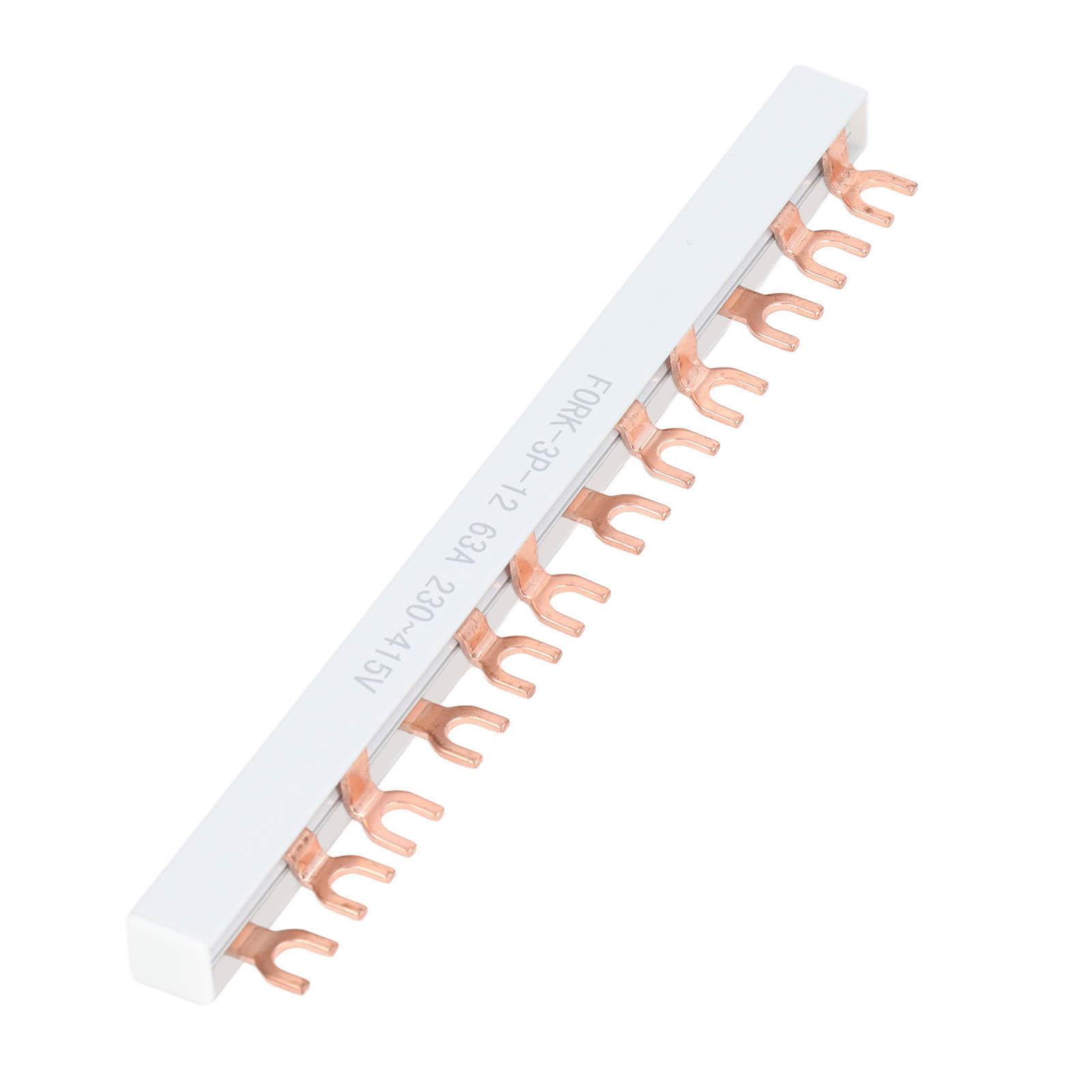 230-415V Screw Terminal Block 12 Positions Terminal Barrier Strip Connector 63A. 