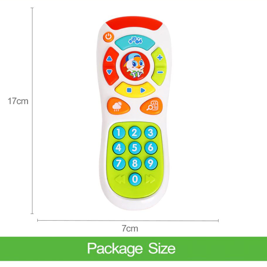 Hola TV Remote Toy for Kids Musical Learning Toy for Children Smart Interactive Toy. 