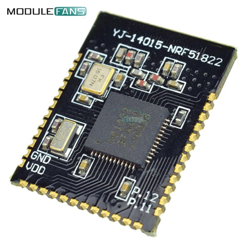 【Hey my home】Core51822 BLE 4.0 Bluetooth Wireless Module nRF51822 Antenna Board For SPI I2C UART Inter Compatible NRF24L. 