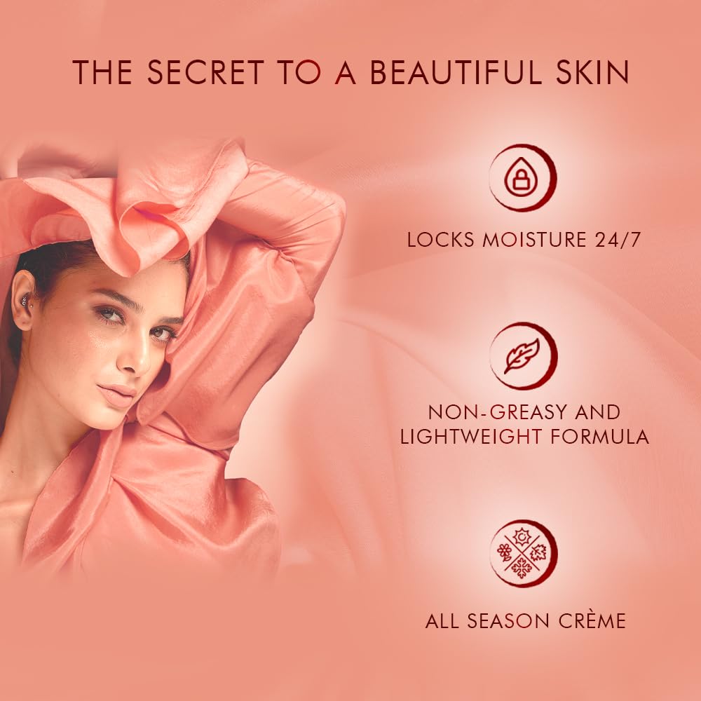Lakme Skin Perfect Collection Peach Milk Vitamin E Cream Moisturiser 50g. 