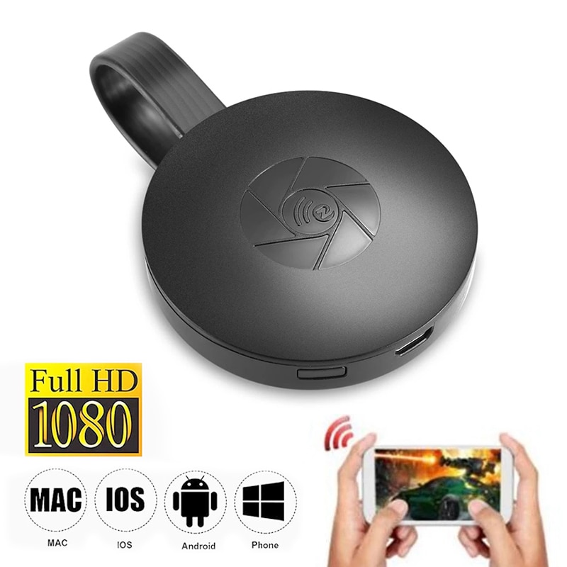 G2 Smart TV Stick For MiraScreen 1080P HDMI-Compatible Media Player WiFi Display Dongle Screen Mirroring For Chromecast Receiver. 