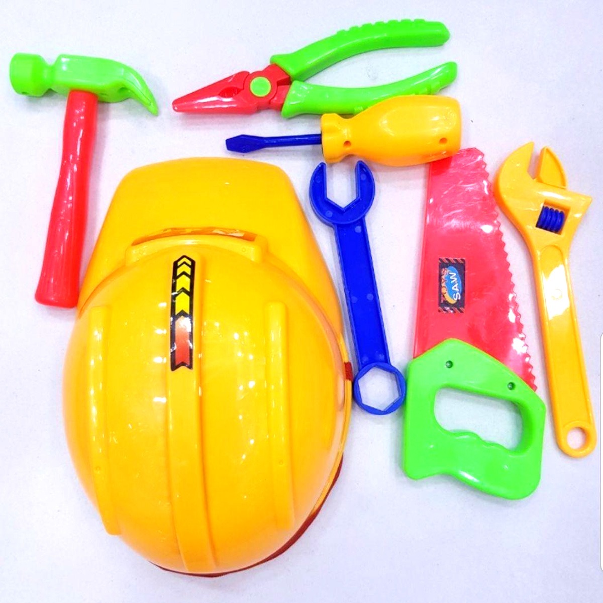 Helmet Mechanic Toy Set For Kids