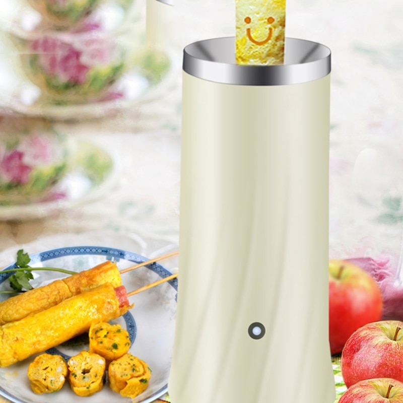 Electric Mini Egg Roll Maker EU Plug Multifunctional Automatic Omelet Egg Machine Omelette Breakfast Egg Boiler Cooker. 