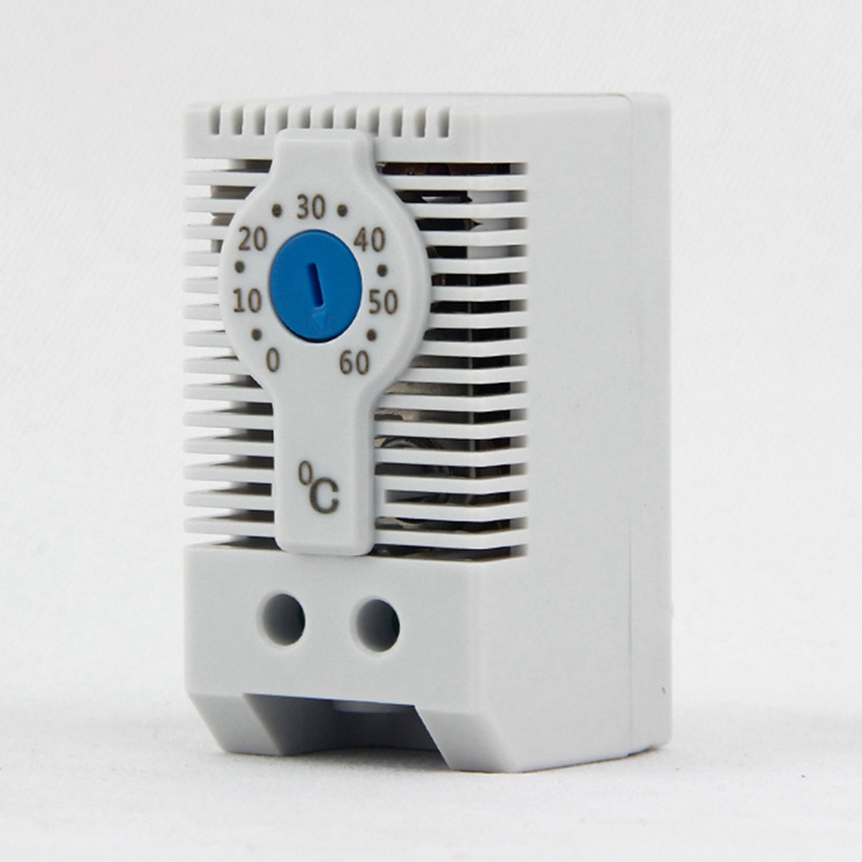 2X KTS011 NO Normally Open Adjustable Mechanical Temperature Controller Cabinet Thermostat Din Rail, for Cooling. 