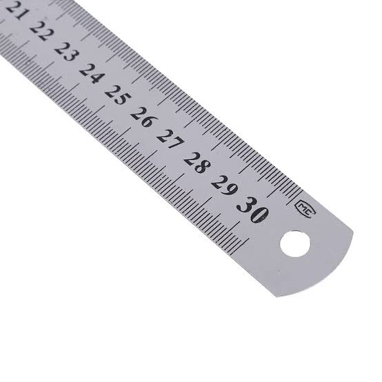 Stainless Steel Ruler Scale 30cm 12 Inch 2pice Buy Online At Best Prices In Bangladesh Daraz Com