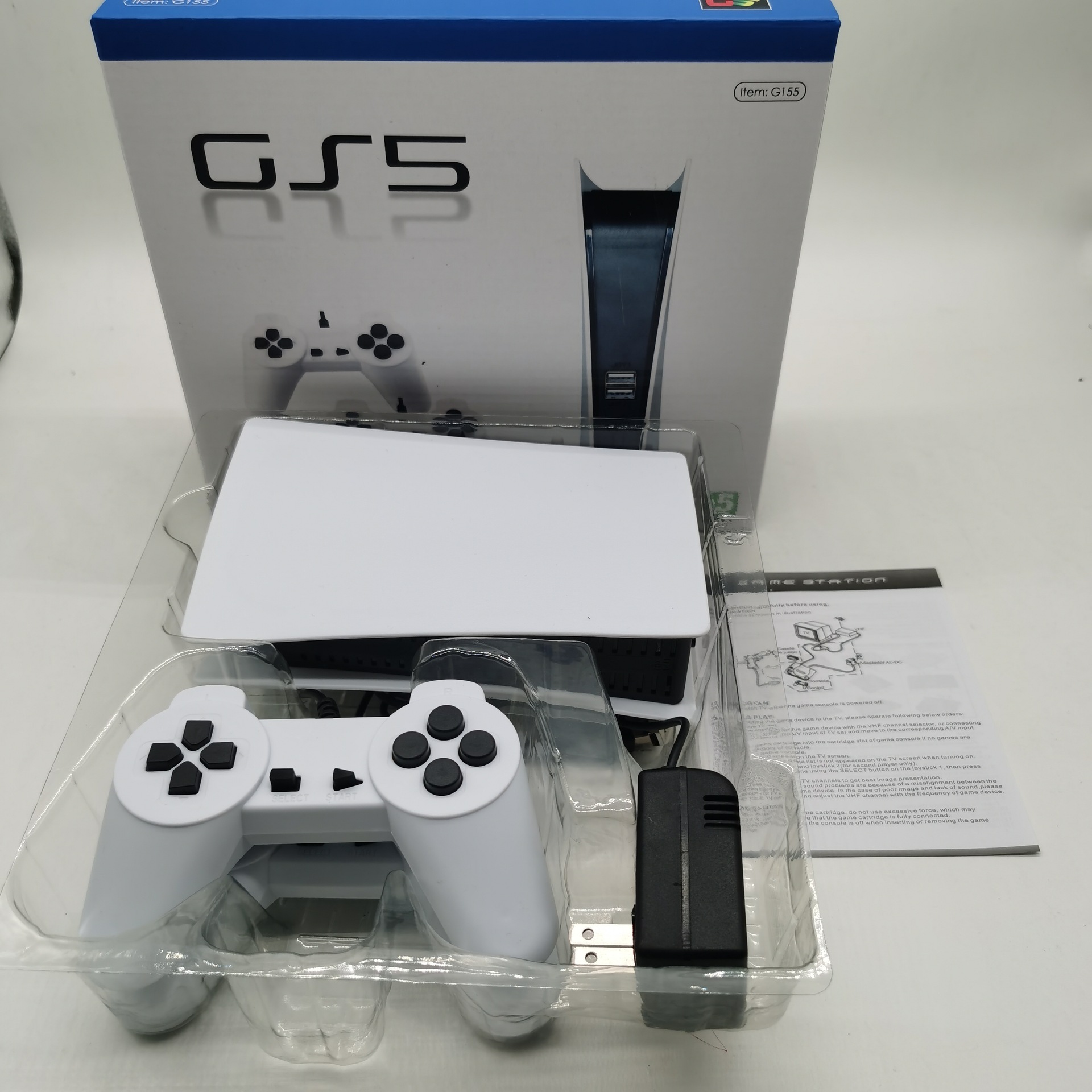 Game Station 5 Video Game Console With 200 Classic Games 8 Bit GS5 TV Consola Retro USB Wired Handheld Game Player AV Output. 