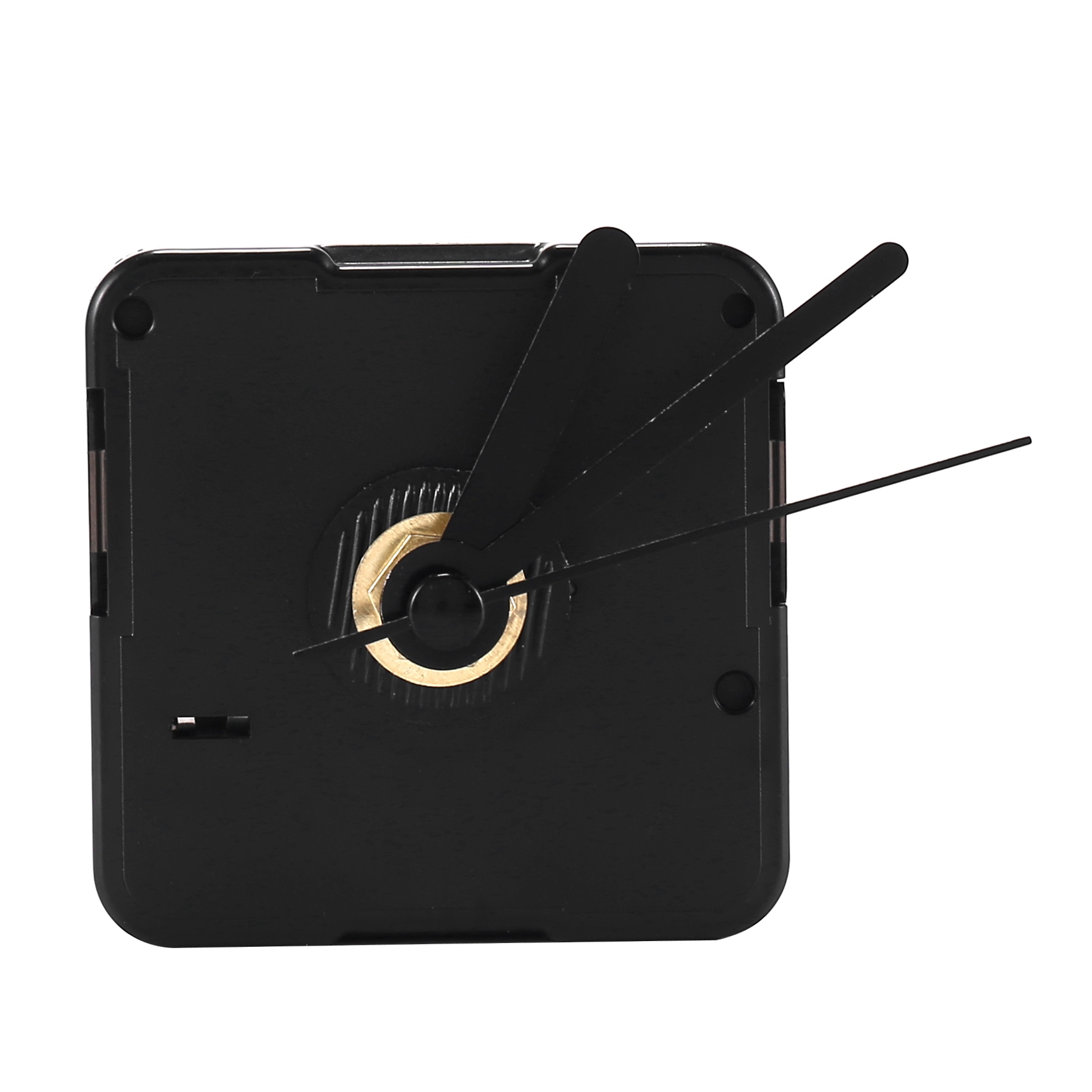 Clock Movement with Short Hands, 4/ 25 Inch Maximum Dial Thickness. 