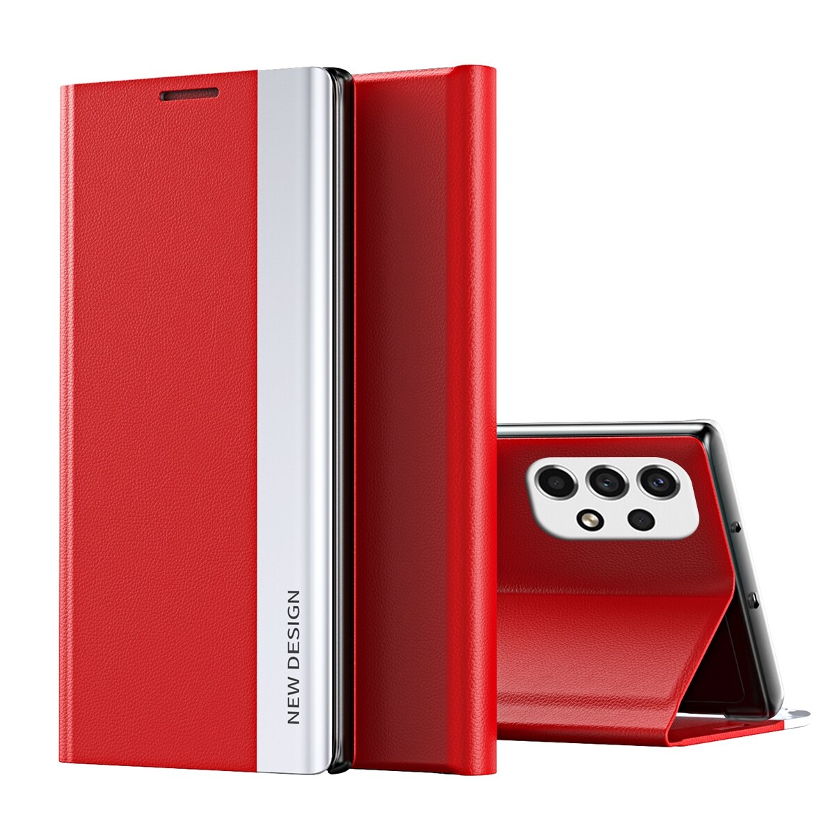 【Lejia】Lthmy for Samsung Galaxy A33 5g Slim Folio flip leather magnetic cover