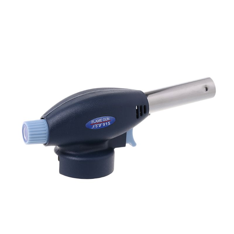 【Good-Love Store】1 Pc Gas Torch Flame Thrower Automatic Piezoelectricity Ignite Picnic Cook Tool High Quality Gas Torch Thrower. 