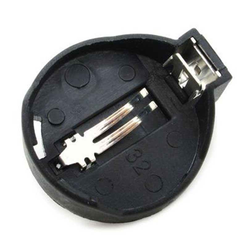 5Pcs- CMOS BATTERY HOLDER CR2032 CR-2032 2032 PCB Mount Battery Holder Button Coin Cell Batteries Case Box For Motherboard RTC . 