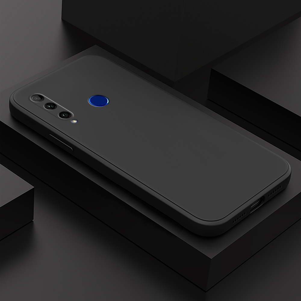 ZeroQiQi for Honor 20 Lite Case Simple Candy Color Back Cover Soft Liquid Silicone Protective Phone Cases. 