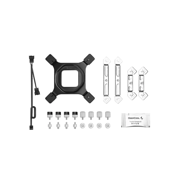 DeepCool GAMMAXX AG620(WHANMN G-2) 120mm Dual Tower White ARGB Air CPU Cooler. 