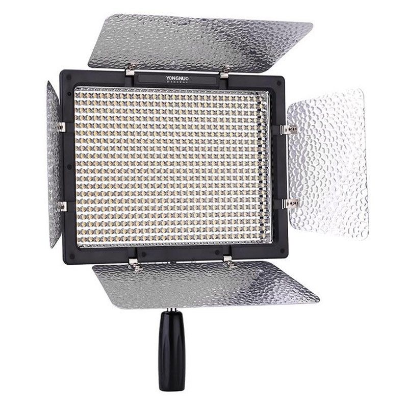 New- YONGNUO YN600L 600 LED 5500K Color Temperature Adjustable LED Video Light for Canon / Nikon / Sony Camcorder DSLR. 