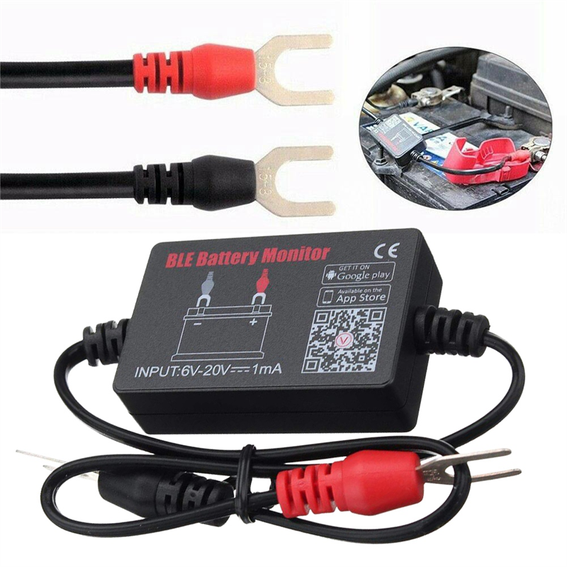 BM2 Battery Monitor Tester 12V Battery Monitor Voltage Tester Bluetooth 4.0 Car Battery Analyzer Charging Cranking Test. 