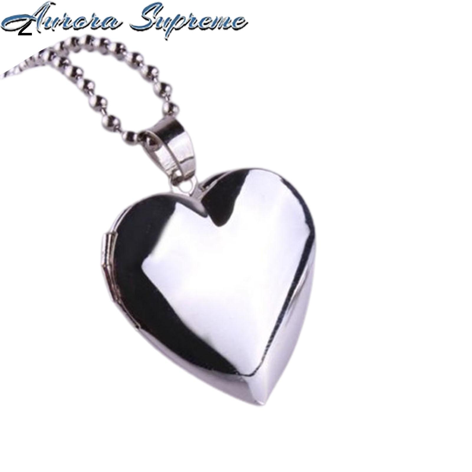 Locket Neckle All Match Color Photo Neckle