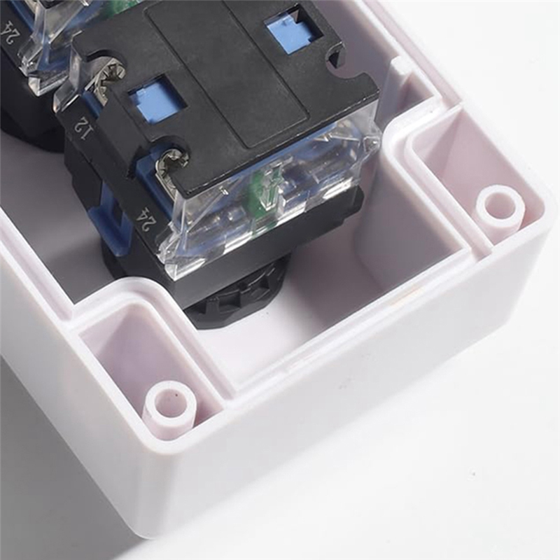 Rain Proof Up-Down Switch Control Station, Momentary Push Button Station Red Green Sign Pushbutton Switches. 