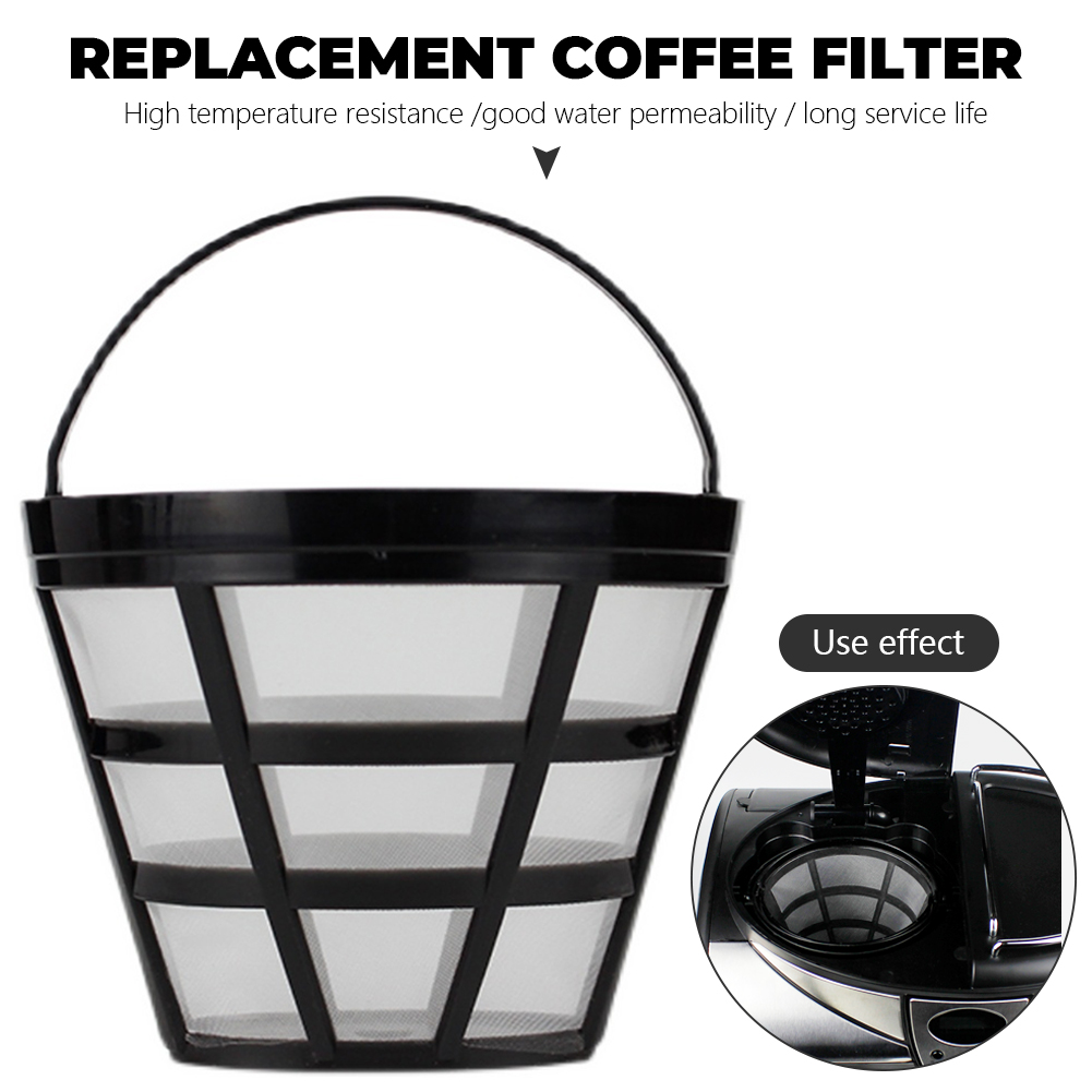 Reusable Replacement Coffee Maker Basket Filter Fit with Ninja Coffee Brewer Filters Basket Drip Coffee Machine Accessories. 