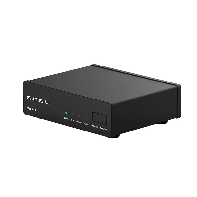 SMSL SU-1 / SU1 High Resolution USB MQA Audio Decktop DAC MQA-CD Audio Decoder AK4493S XU316 768kHz/32Bit DSD512 Headphone DAC. 