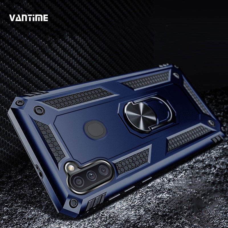 【Lejia】Vantime Galaxy M11 hard case hybrid stand cover