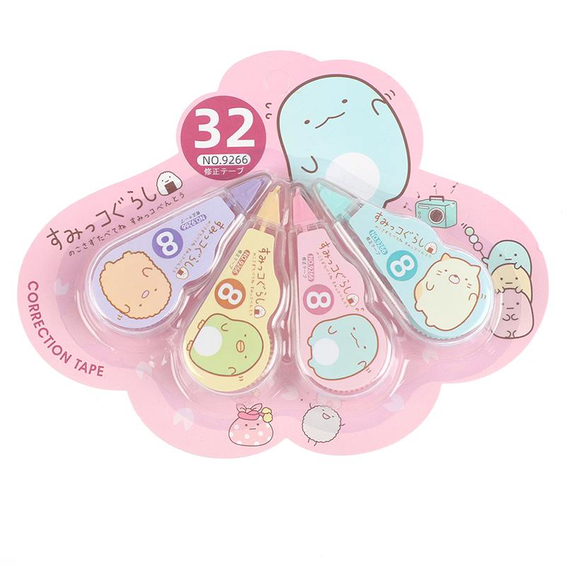 New 4 pc/pack White out Correction Tape Gift tationery chool Office upply