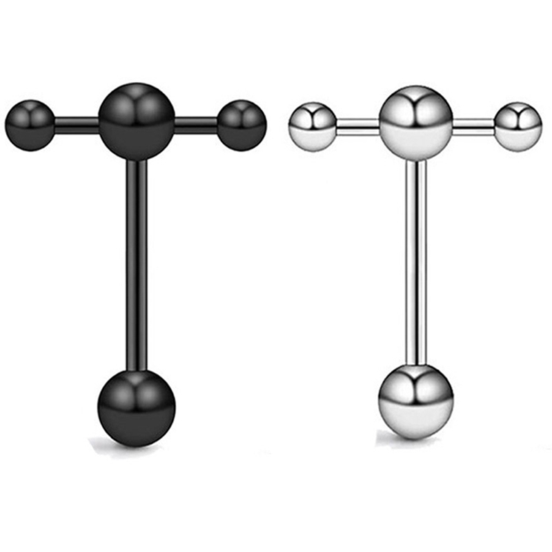 Tongue Rings Removable Ball Tongue Barbell Slave Ring Piercing Barbell Piercing SEVICH. 