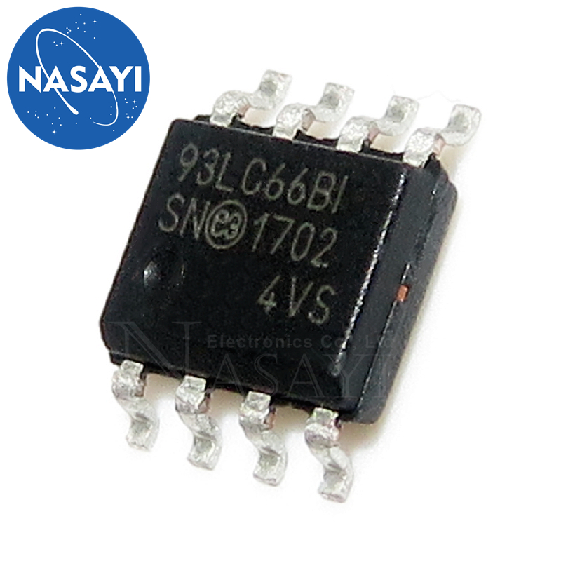 10pcs 93LC66BI-/SN 93LC66 SOP-8