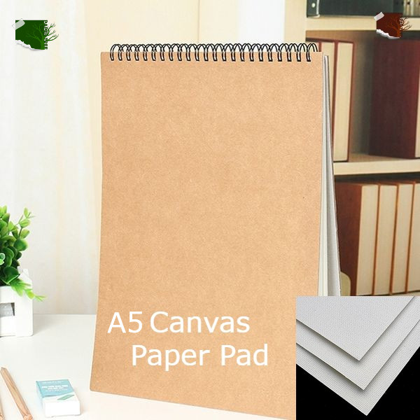 Premium Quality Canvas Pad for Acrylic Water and Oil color A5 / A4 / A3 size. 