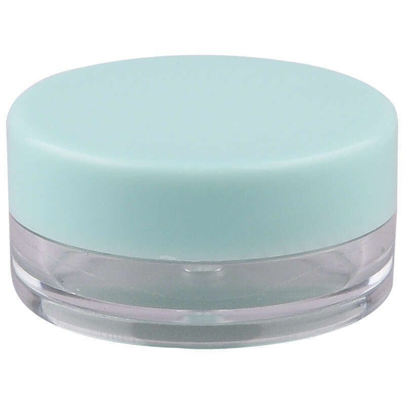 3g 5g round base cream bottle ordinary small sample sub packaging box multi color 12 color mixed batch. 