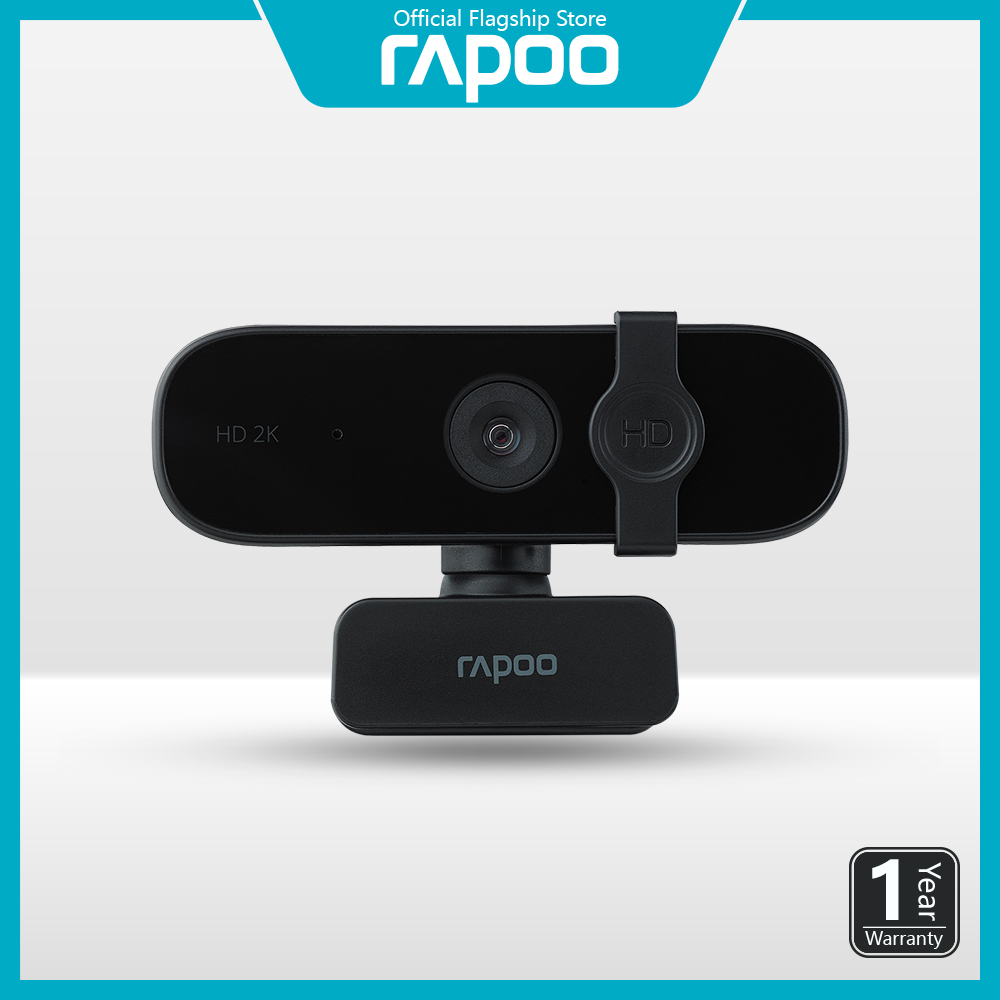 Rapoo C280 Full HD USB Web Camera 2K HD images Built-in omnidirectional mic Plug and play