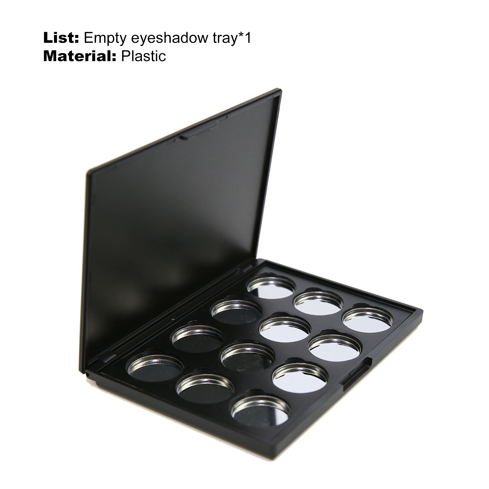 Empty Eyeshadow Palette Easy to Carry Magnetic Eye Shadow Box Palette. 