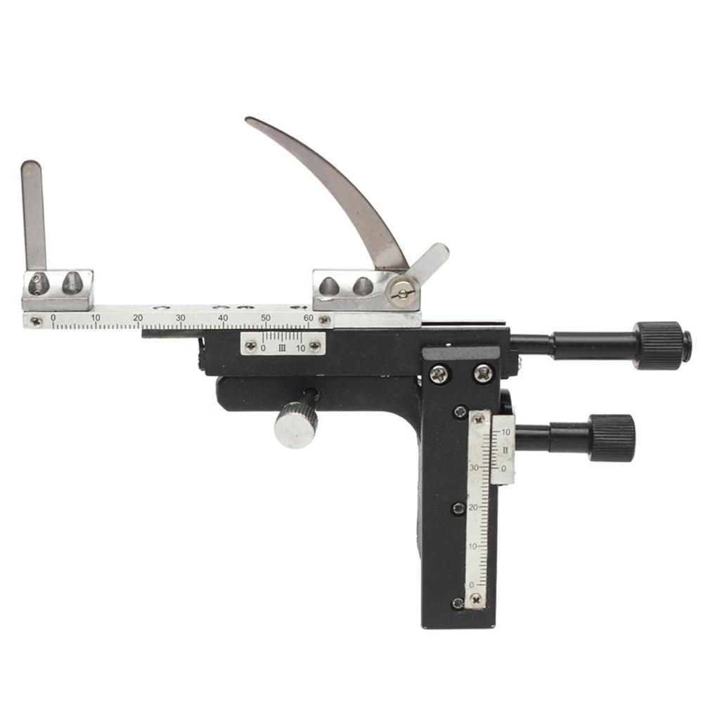 Professional Straight Type Microscope Attachable Mechanical Stage X-Y Moveable Stage Vernier Caliper Ruler with Scale. 