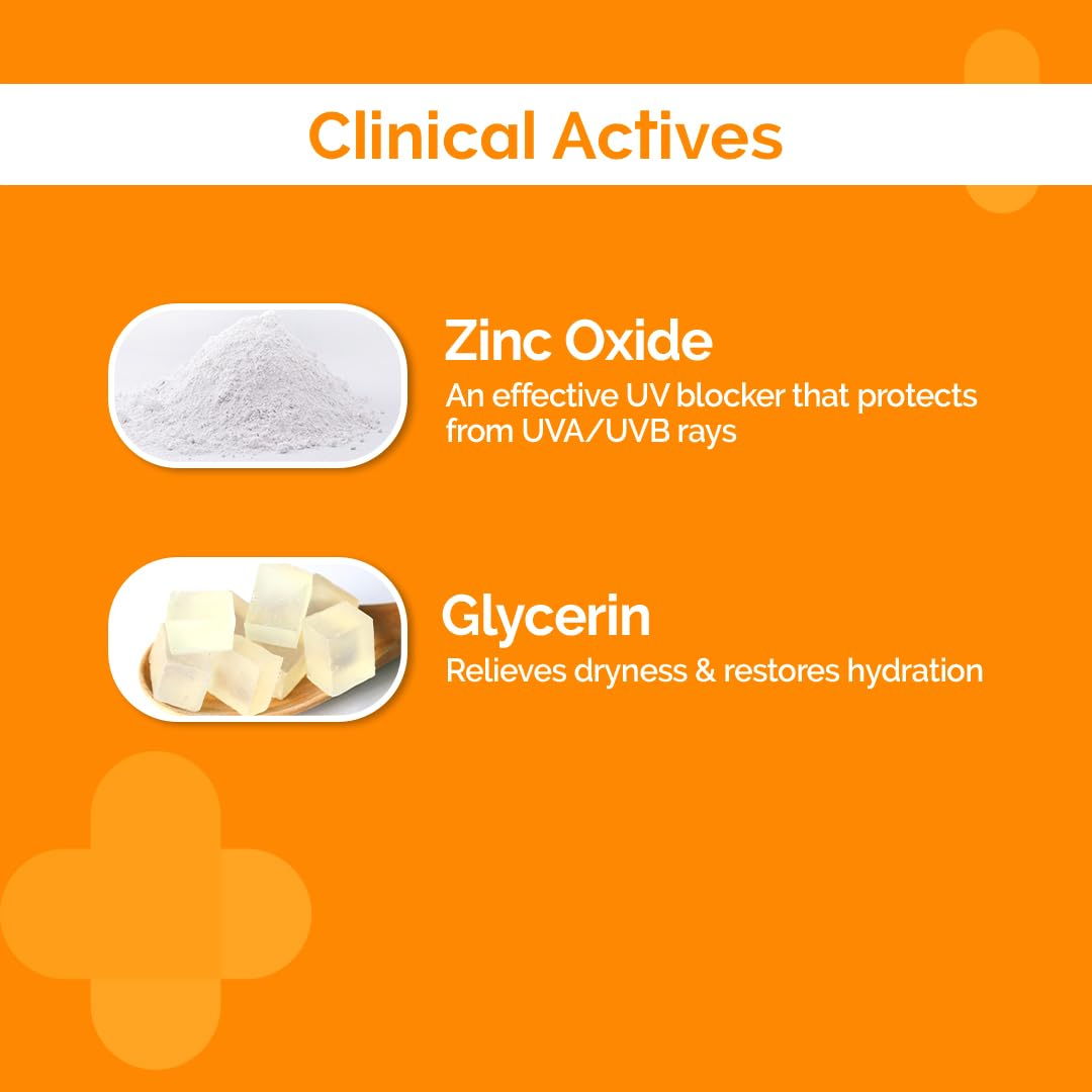 The Derma Co Ultra Light Zinc Mineral Sunscreen - 50g. 