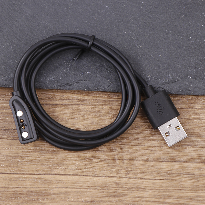 100cm Smartwatch USB Charging Cable Charger Holder Smart Watch Dock Cord Wire Charger Adapter For Pebble 1st 2nd 3rd Generation Tetuo. 