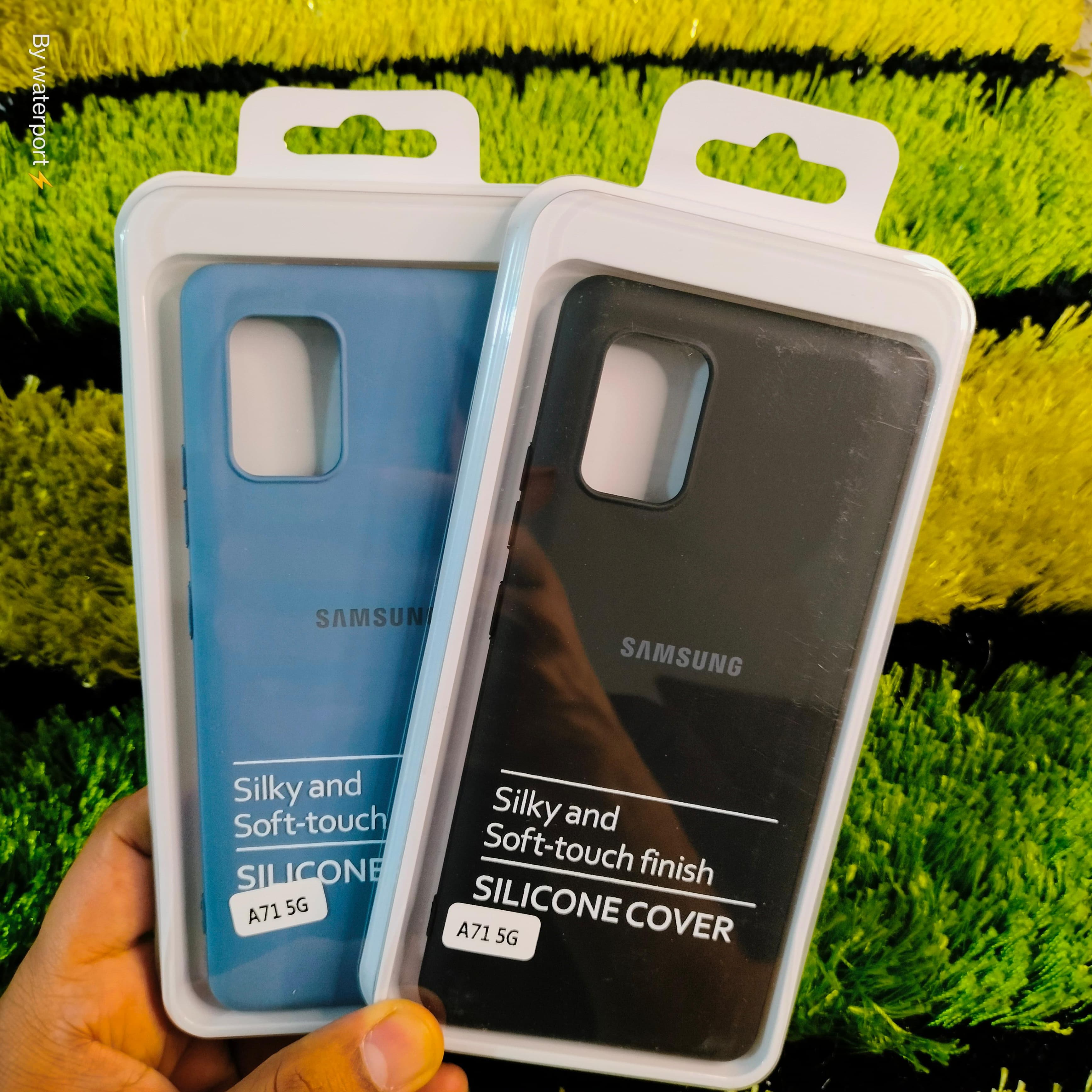 For Samsung Galaxy A71 5g Back Case Premium Silicone Soft Touch