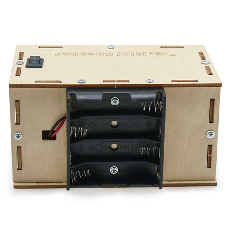 5set DIY Bluetooth Speaker Box Kit Electronic Sound Amplifier Builds Your Own Portable Wood Case Bluetooth Speaker Sound. 