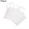 100pcs We Non-woven Empty Teabags String Filter Paper Herb Loose Tea Bag