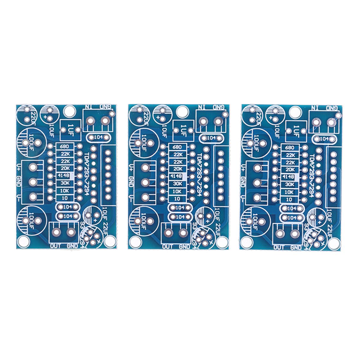 3 Pcs TDA7293/TDA7294 Mono Channel Amplifier Board Circuit PCB Bare Board BDM