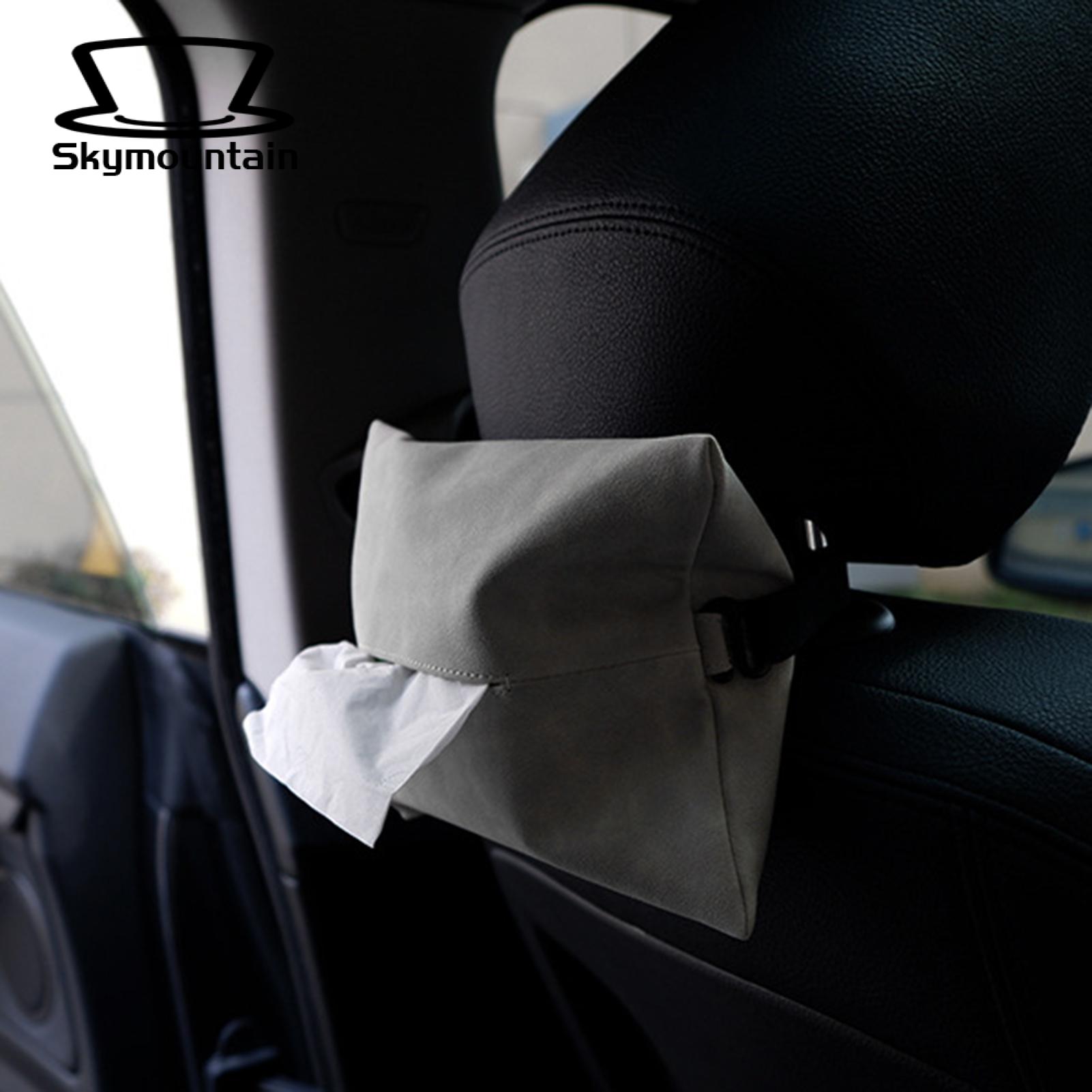 Skymountain Toilet Tissue Box Bottom Zipper Closure Wide Application Tissue Dispenser Box. 