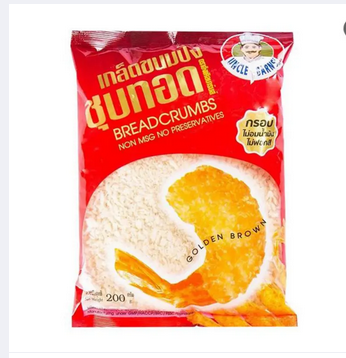 Uncle Barn's Bread Crumbs (White) 200 gm(pack of 2)