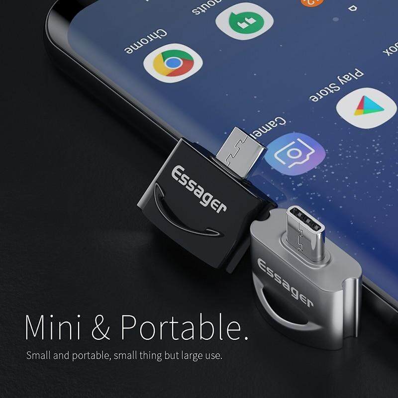 Essager USB Type C OTG Adapter For Samsung Note 10 Xiaomi mi Oneplus 7 Pro USBC Connector. 