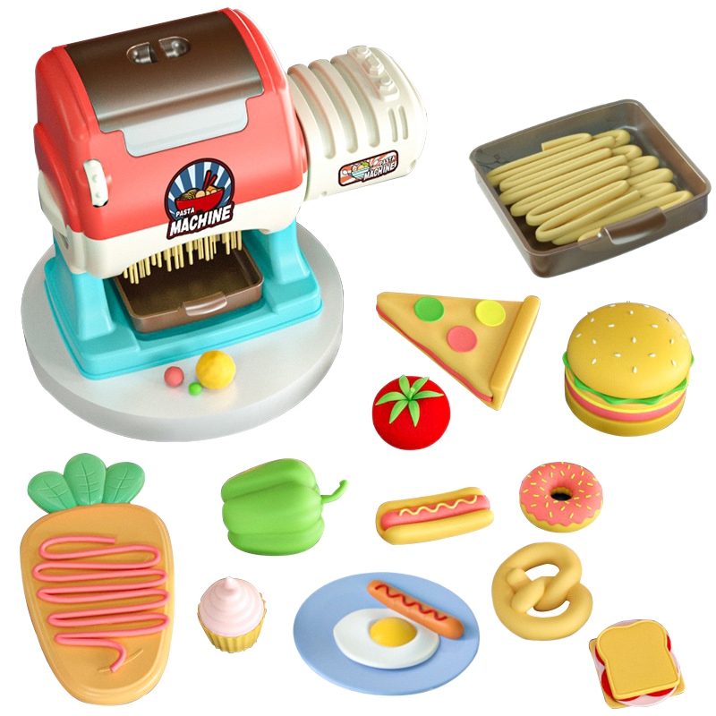 Pretend Play Dough Kitchen Creations Noodle Maker Play Dough Set Handmade Diy Creative Noodle Machine Toy Kit For Kids Buy Online At Best Prices In Bangladesh Daraz Com Bd