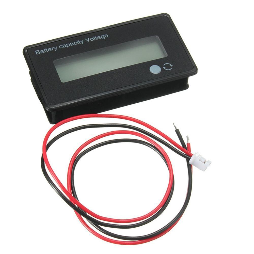 8-70V 12V 24V 36V 48V LCD Acid Lead Battery Capacity Voltmeter Voltage Tester