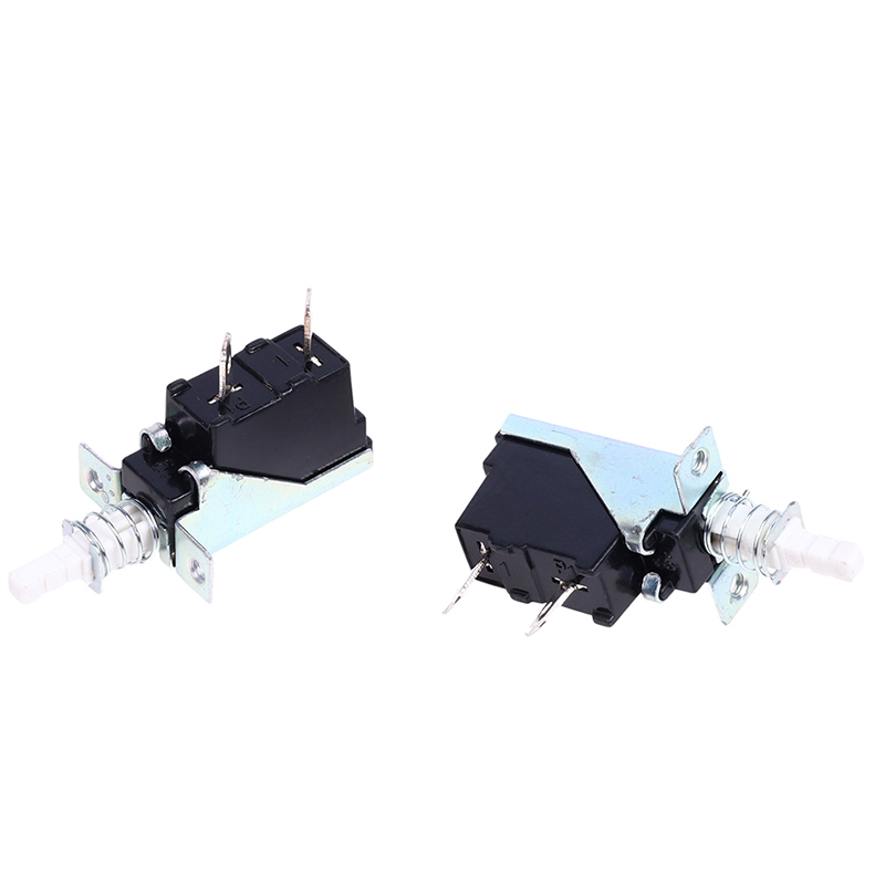 2Pcs 10A 250V AC SPST 2 Pins Push Button Power Switch KDC-A04-1 Since The Lock For High Current Electric Heater Hot Fan Disinfection Cabinet A04-1-20T Demoo. 