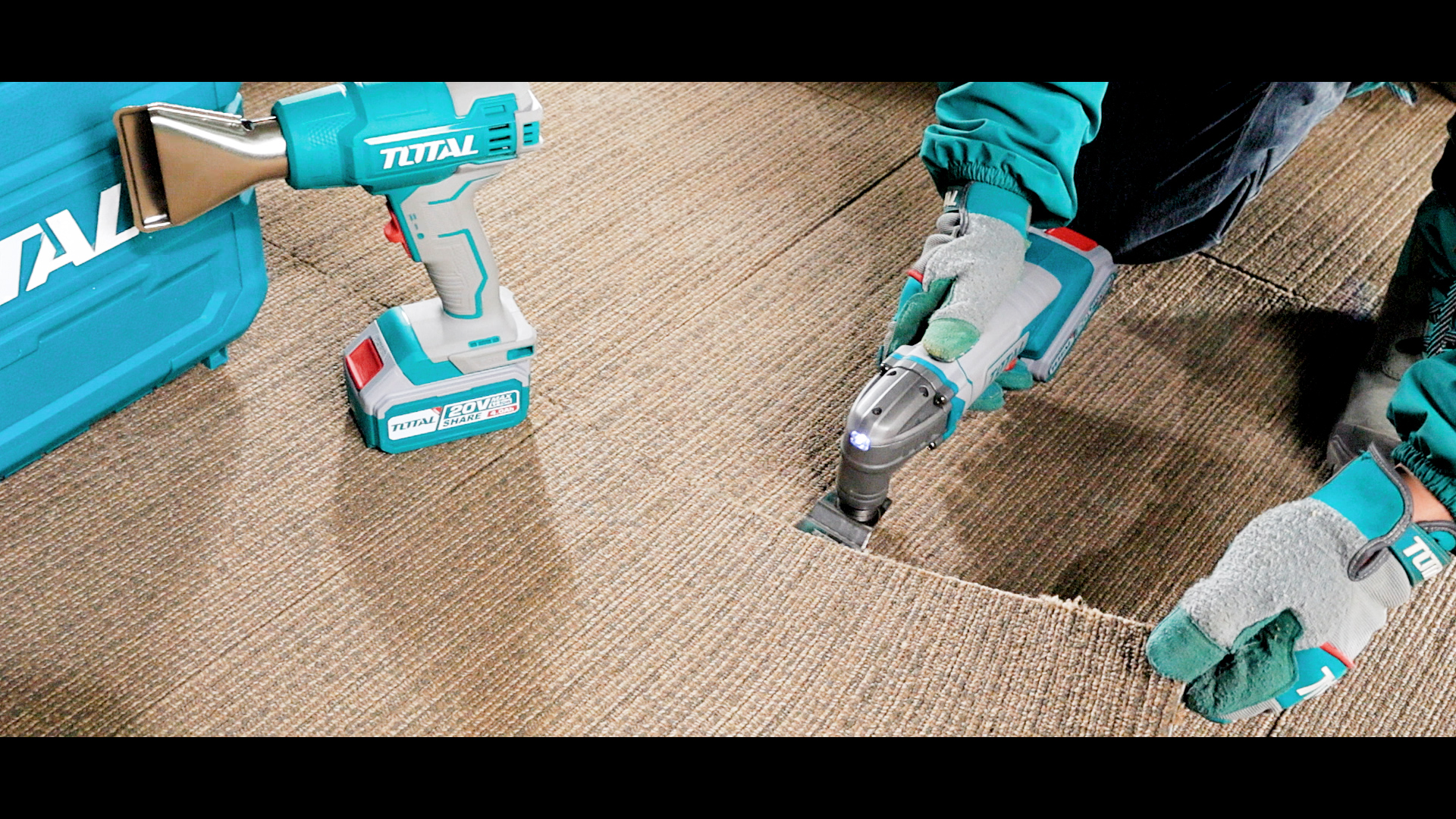 TOTAL TOSLI230705 Lithium-Ion cordless 2 pcs combo kit. 