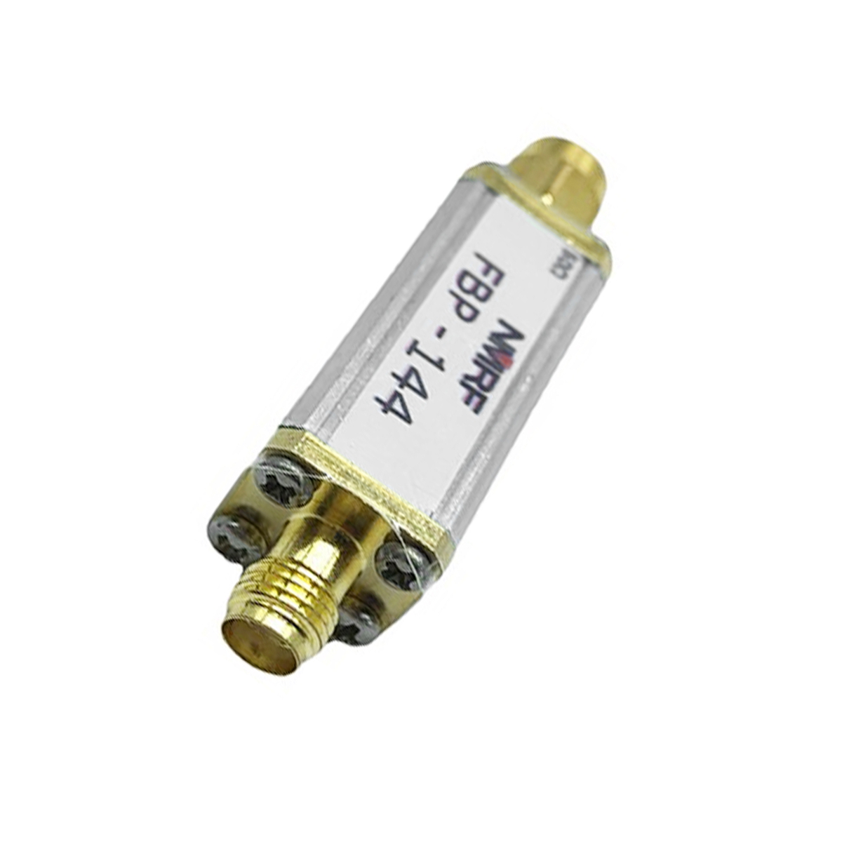 144MHz 2M Band Pass Filter Bandpass Filter SMA Interface Bandwidth for RFID Receiver. 