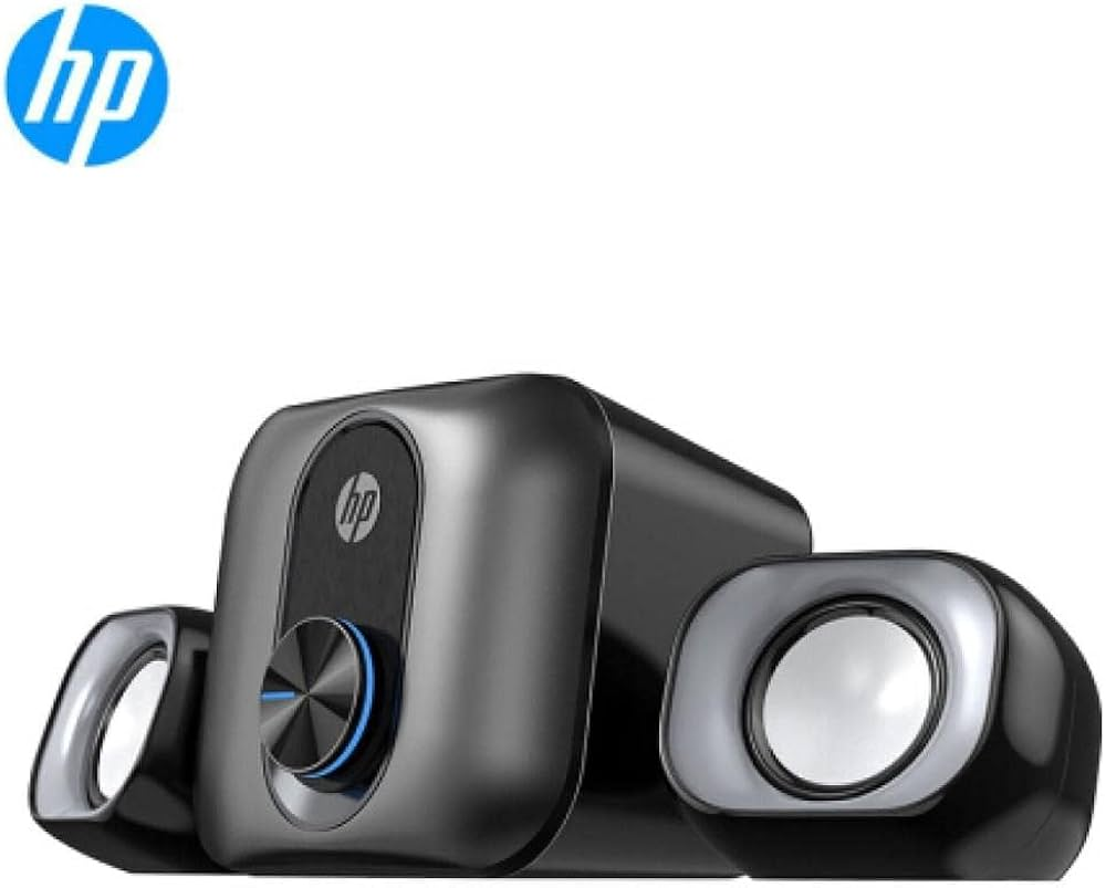 HP DHS-2111S USB Wired 2:1 Multimedia Speaker. 