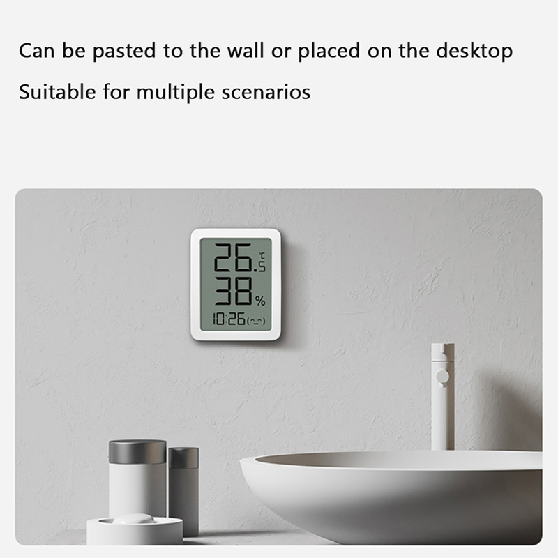 Xiaomi MHO-C601 Miaomiaoce LCD Large Digital Display Thermometer Hygrometer. 
