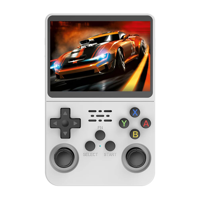 R36S Retro Game Console 64GB 15000+ Games Linux System 3.5 Inch IPS Screen Portable Pocket Game Player for Kids B Easy to Use
