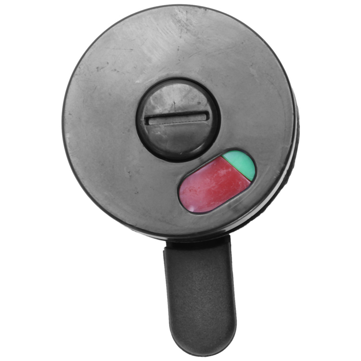 Individual 2pcs Public Toilet Door Locking Rotating Red Green Indicator Knob Lock. 